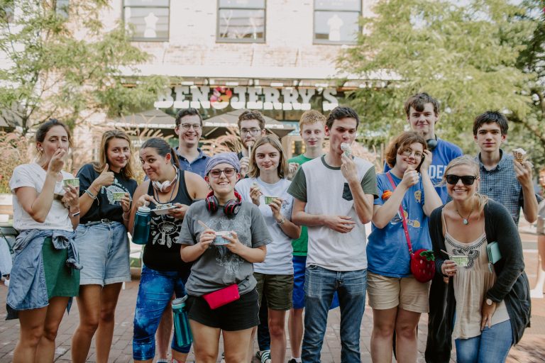 Mansfield Hall - Burlington - Students